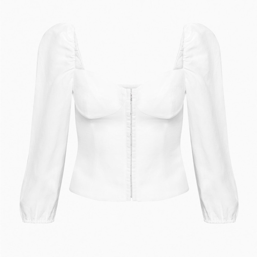 NWOT Wilfred White Muse Linen Blouse